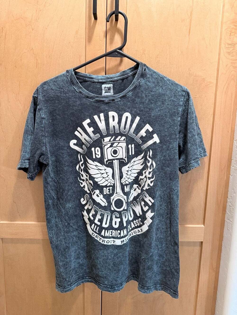 General Motors Chevrolet Speed & Power All American Classic Graphic T-Shirt